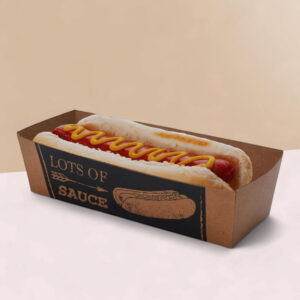 custom hot dog trays