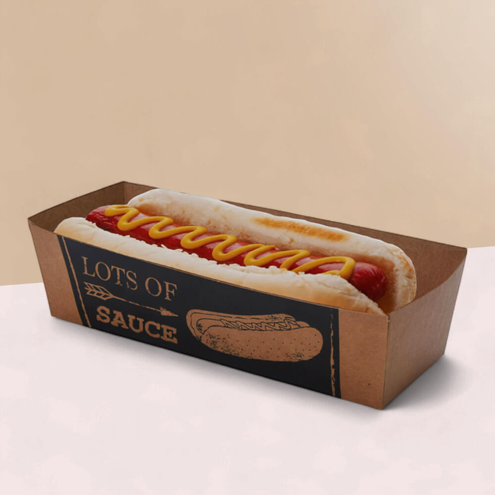 custom hot dog trays