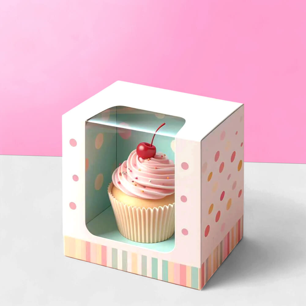 printed cupcake boxes