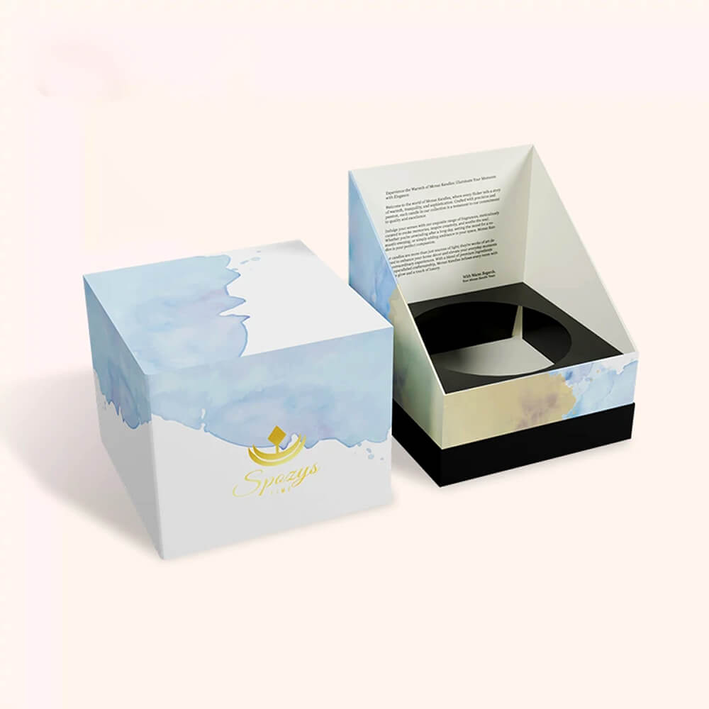 2 piece boxes with printed logo