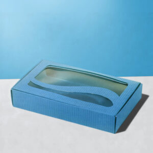 custom boxes with window wholesale