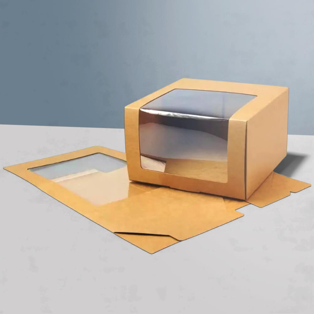 printed boxes with window