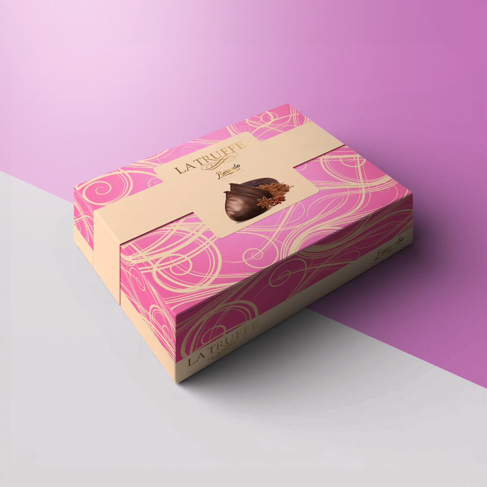 fudge boxes with logo