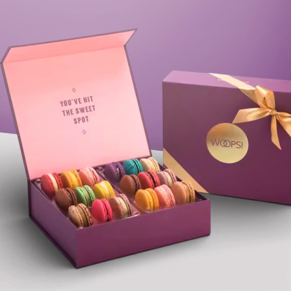 custom macaron packaging boxes