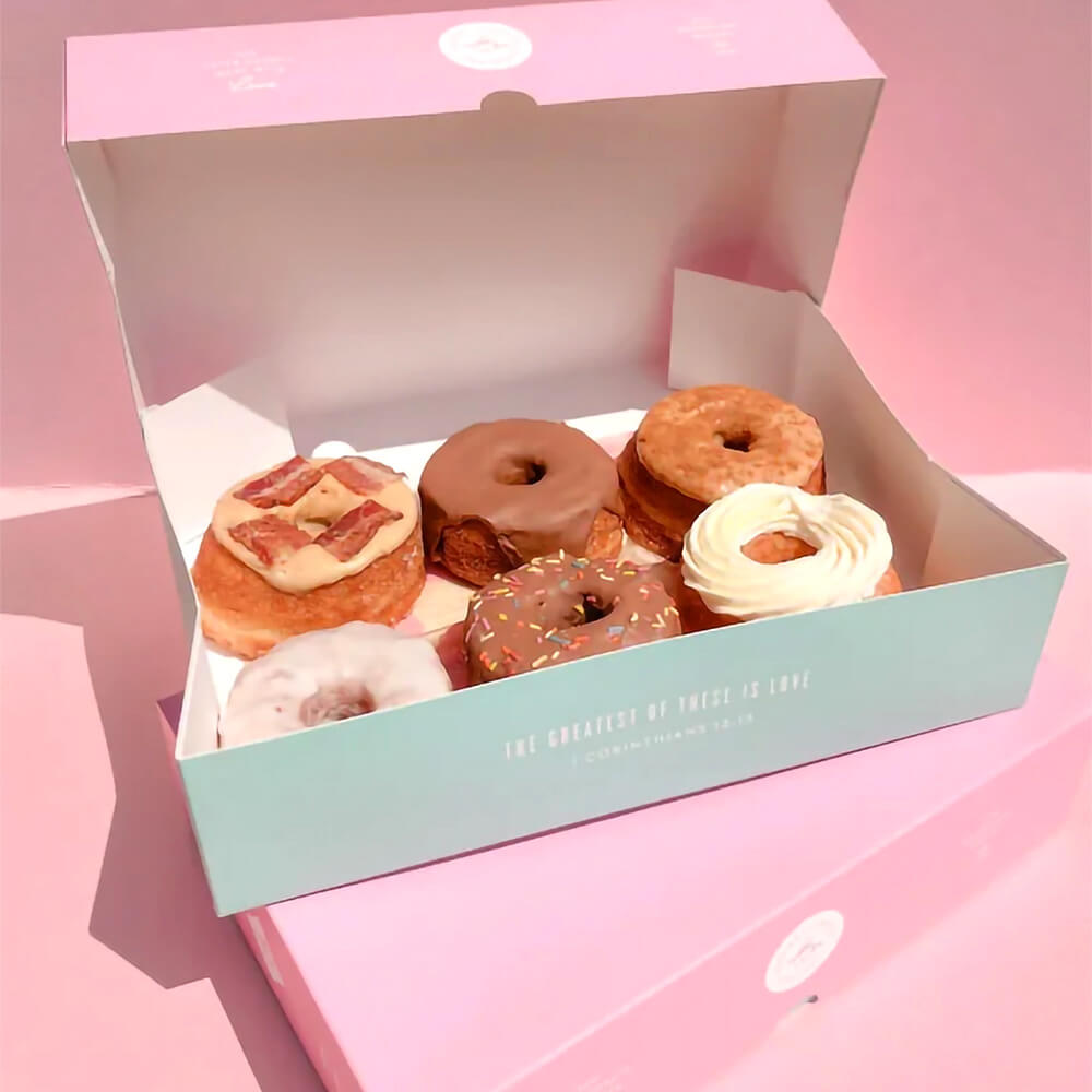 printed donut boxes